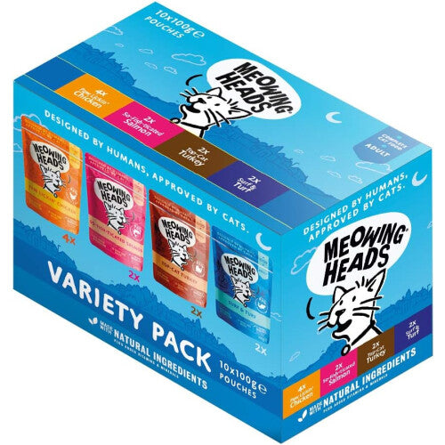 (Multipack) Meowing Heads Wet Cat Food