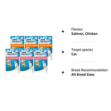 MULTIPLE Dentalife Dental Treats for Cats | Bundle of 6 | Chicken 40g x 3 and Salmon 40g x 3