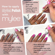 MYGEL by Mylee Nail Gel Polish Top Coat 15ml, UV/LED Soak-Off Nail Art Manicure Pedicure for Professional, Salon & Home Use, Long Lasting, Easy to