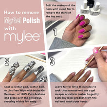 MYGEL by Mylee Nail Gel Polish Top Coat 15ml, UV/LED Soak-Off Nail Art Manicure Pedicure for Professional, Salon & Home Use, Long Lasting, Easy to