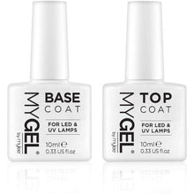 Mylee Complete Professional Gel Nail Polish LED Lamp Kit, 4x MyGEL Colours, Top & Base Coat, Mylee PRO Salon Series Convex Curing® LED Lamp, Prep &