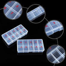 Nail Box Empty Nail Tips Organizer Storage Fingernail Storage Case