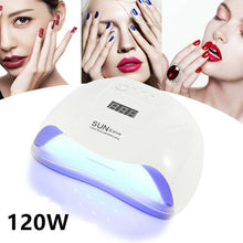 Nail Lamp UV LED SUN-XPlus 120W Light Professional Nail Dryer Gel Curing Machine