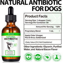 Natural Antibiotics for Dogs,Dog Antibiotics Drops,Dog Itch Relief Pet Antibiotics-Supports Dog Allergy Relief,Anti-Bacterial Effect,Dog Multivitamin