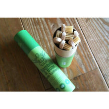 '- Natural Boar Bristle Bamboo Toothbrush - Compostable and Biodegradable