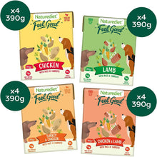 NATUREDIET Feel Good Selection Pack Complete Wet Food, 390g (Pack of 16)