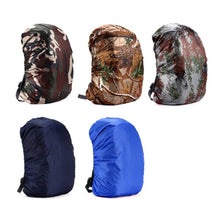 (Navy Blue-45L) 35 / 45L Adjustable Waterproof Dustproof Backpack Rain Cover