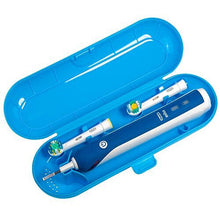 Nincha Portable Replacement Plastic Electric Toothbrush Travel Case for Oral-B Pro Series Blue