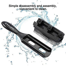 Nine rows of hair combs, frosted anti-static combs for hair styling and smoothing hair, hairstyle rib combs are suitable for salons and home use