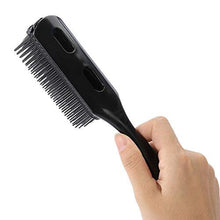 Nine rows of hair combs, frosted anti-static combs for hair styling and smoothing hair, hairstyle rib combs are suitable for salons and home use