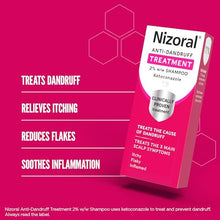 Nizoral Anti-Dandruff Treatment 60ml | Clinically Proven to Treat Dandruff | Treats Itchy 60ml