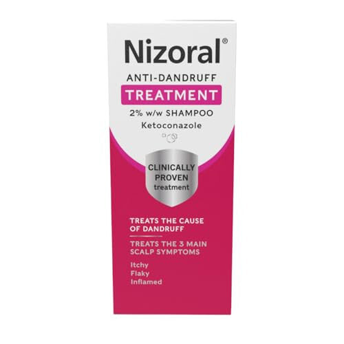 Nizoral Anti-Dandruff Treatment 60ml | Clinically Proven to Treat Dandruff | Treats Itchy 60ml