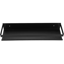 No Drilling Shower Shelf, Stainless Steel Bathroom Shelf, Matte Black - 30cm