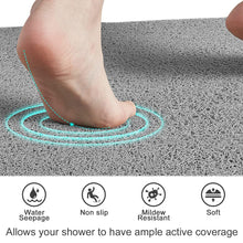 Non-Slip Loofah Style Shower Mat Bath Mat 60x60cm Bathtub Mat Anti Mould