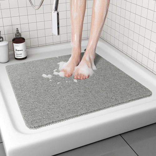 Non-Slip Loofah Style Shower Mat Bath Mat 60x60cm Bathtub Mat Anti Mould