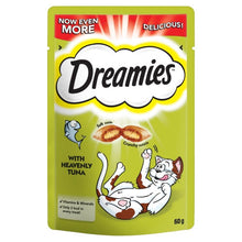 (One Size, Tuna) Dreamies Cat Treats (Pack Of 8 X 60g)