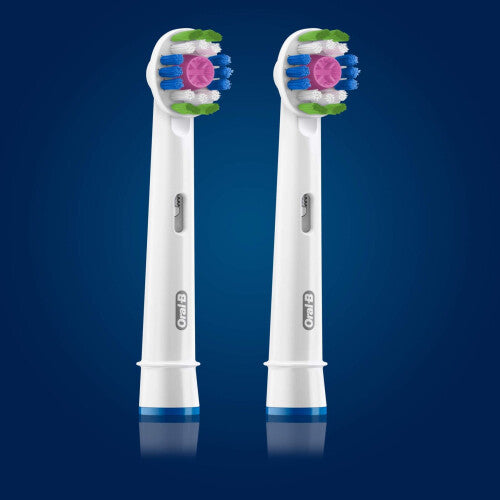 Oral-B 3D White Electric Replacement Toothbrush Heads Pack of 2