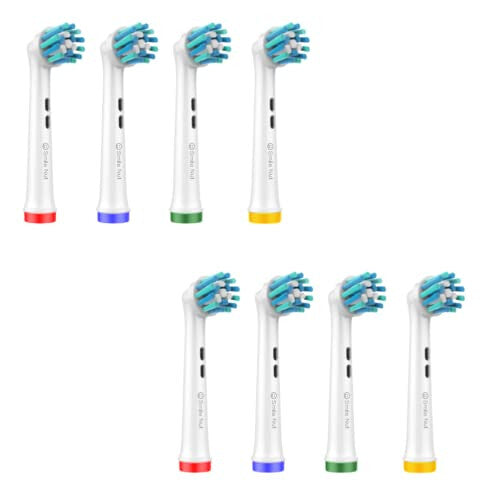 Oral B Compatible Replacement Electric Toothbrush Heads Premium Electric Toothbrushes Adults Heads 8 Pack for Braun Toothbrush Handles Superior Twist