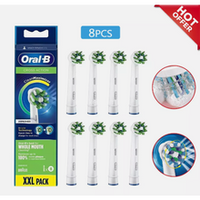 Oral-B CrossAction Brush Heads, 8 Pack