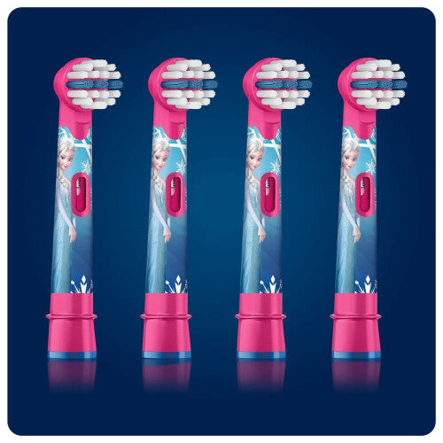 Oral-B Disney Frozen Kids Electric Toothbrush Heads - 4 Pack