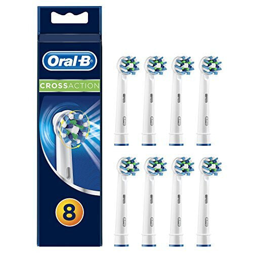 Oral-B EB50/8 Crossaction Replacement Toothbrush Heads