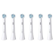 Oral-B iO Ultimate Clean Electric Toothbrush Head, Twisted & Angled Bristles for Deeper Plaque Removal, Pack of 6, Suitable for Mailbox, White