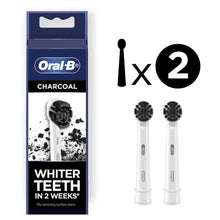 Oral B Power Toothbrush Charcoal Refills 2 Pack