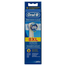 Oral-B PrecisionClean Electric Toothbrush Replacement Heads - Pack of 8