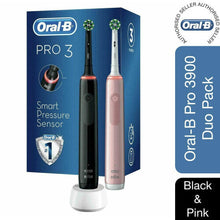 Oral B Pro 3 3900 Electric Toothbrush - Black / Pink