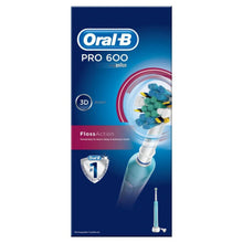 Oral B Pro 600 FlossAction Electric Toothbrush - Turquoise