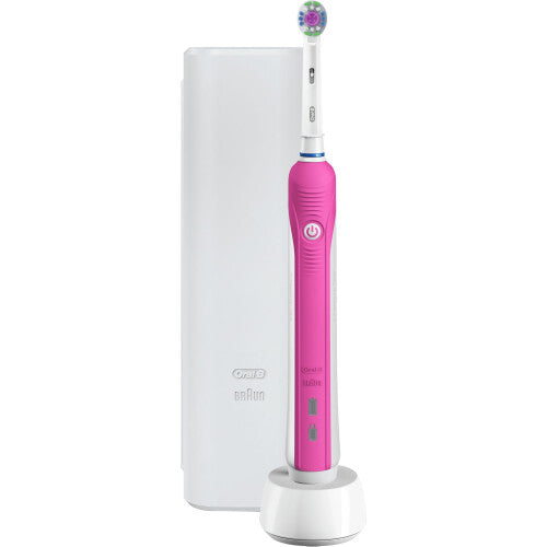 Oral B Pro 680 3DWhite Electric Toothbrush - Pink