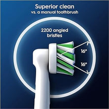 Oral-B Pro Cross Action Electric Toothbrush Head, Pack of 4 Toothbrush