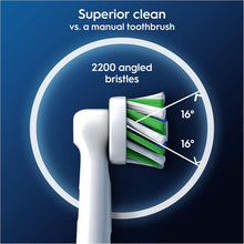 (Oral-B Pro Cross Action Electric Toothbrush Head, X-Shape and Angled Bristles for Deeper Plaque Removal, Pack of 16 Toot) Pro Cross Action Electric Toothbrush Head, X-Shape And Angled Bristles for Deeper Plaque