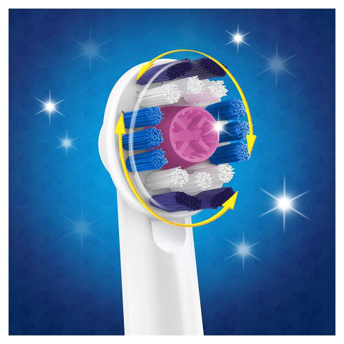 Oral-B Sensi 3D White Replacement Electric Rechargeable Toothbrush Heads, Pack of 8