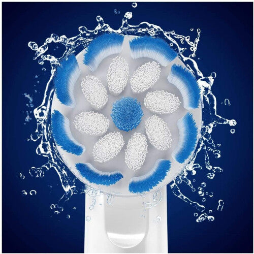 Oral-B Sensitive Clean Replacement Brush Heads x 8 Original Refill for Electric Toothbrush, White, 200 Gram