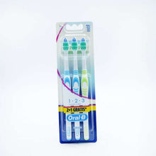 Oral B tooth brush classic care medium 3 in 1 pack - Pack of 12