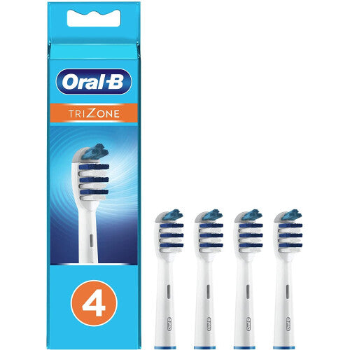 Oral-B Trizone Replacement Toothbrush Head, Pack of 4 Counts