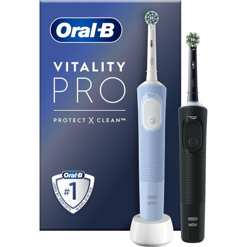 Oral-B Vitality Pro 2 X Electric Toothbrushes - Black And Blue