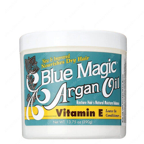 (Pack of 3) Blue Magic Argan Oil Vitamin E Leave-In Conditioner 13.75oz