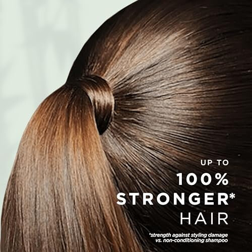 Pantene Biotin&Bamboo Shampoo,Grow Strong |For Dry Damaged Hair |Helps Reduce Hair Loss,1L