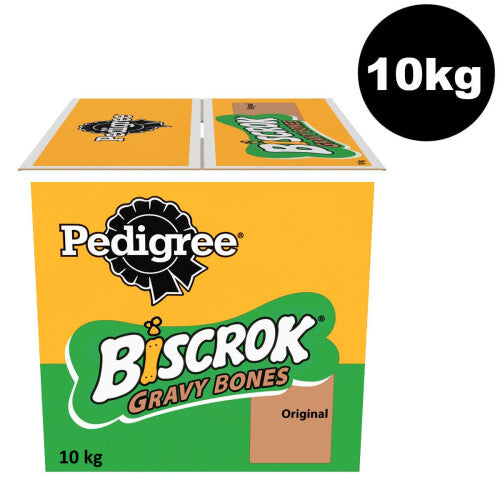 Pedigree Biscrok Gravy Bones Biscuits Dog Treats 10kg