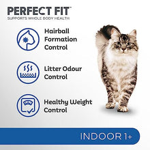 Perfect Fit Indoor Adult 1+ Complete Dry Cat Food for Adult Cats Aged 1+ Years, Rich in Chicken, 1 Bag (7 kg)