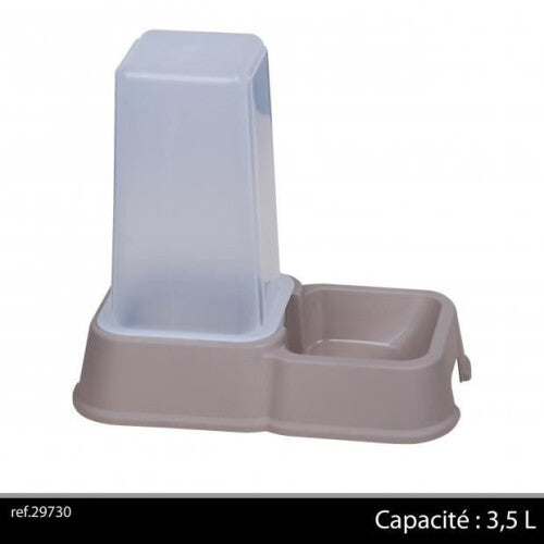 Pet Biscuit Dispenser 3,5L Grey