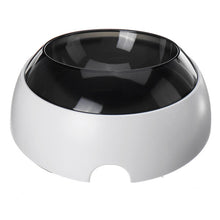 Pet Dog Cat Feeding Feeder Single / Double Bowl Puppy Feeder Dispenser Holder 01 SPECIFICATION BLACK-WHITE COLOR