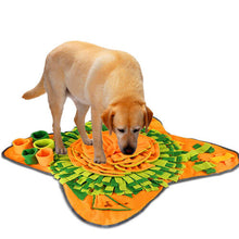 Pet Dog Snuffle Mat Pet Sniffing Training Blanket Detachable Fleece Pads Dog Mat Relieve Stress Nosework Puzzle Toy Pet Nose Pad