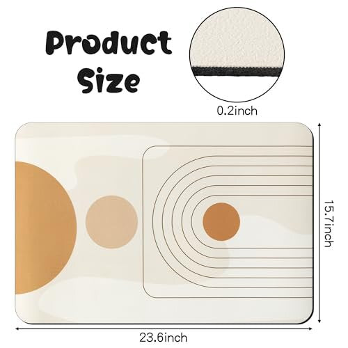 Pet Feeding Mat Absorbent Dog Mats for Food Water Bowl, Quick Dry Easy Clean Pets Water Dispenser Mat Non Slip Comfortable Cats Puppy Supplies Dog