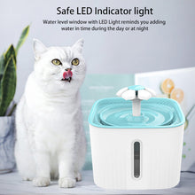 Pet Fountain Water Dispenser Dog Water Fountain ,Super Quiet Flower Automatic Electric Water Bowl with LED Light