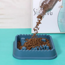 Pet Slow Eating Cat Dog Feeder High Quality Plastic Food Bowl NonSlip