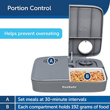 PetSafe Automatic 2 Meal Pet Feeder Ãââ Tamper-Resistant Design Ãââ Holds Dry Dog and Cat Food