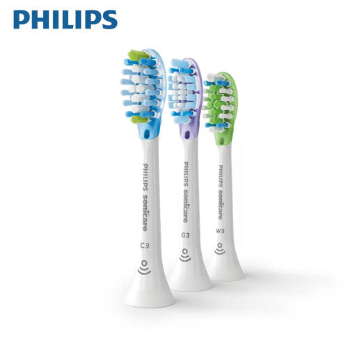 Philips-HX9073 x3 Sonicare Premium smart cleansing toothbrush heads